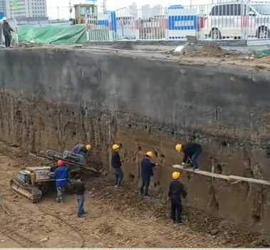 洛阳老城区土钉墙支护