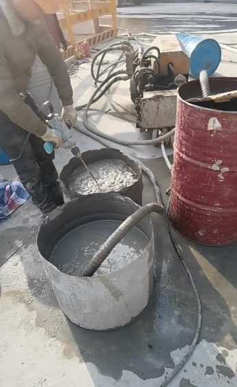 洛阳老城区双液注浆
